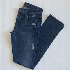 Joe’s Jeans Best Friend Distressed Straight Skinny